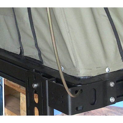AX27 Tent Awning Bracket Installed