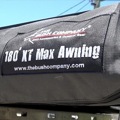 180 XT MAX Awning Bag and Label